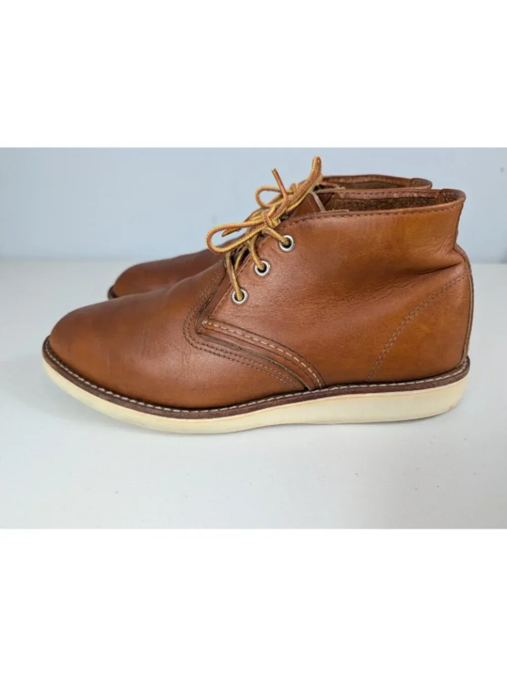 Red Wing brown leather chukka boots men's size 10